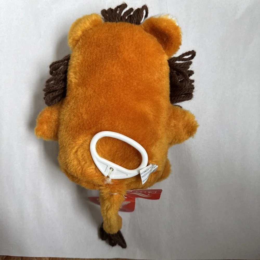 Vintage Lionel Lion Musical Critter Stuffed Animal 
